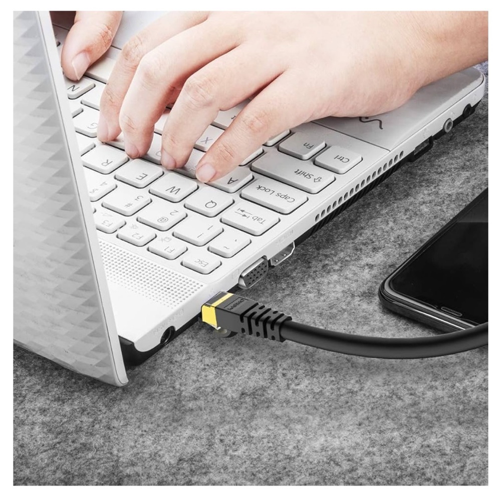 3/for $15 🍒5 Pack KASIMO CAT8 Super Speed Ethernet Cable - NEW w TAGS 🏷️ - Picture 10 of 12